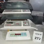  03 BALANÇAS PEDIÁTRICAS MARCAS E MODELOS DIVERSOS. (NO ESTADO, NÃO SABEMOS SE FUNCIONA. LEILÃO NÃO TEM GARANTIA E NEM DEVOLUÇÃO, SUJEITO A POSSÍVEIS AVARIAS VISÍVEIS/OCULTAS E/OU AUSÊNCIA DE COMPONENTES)