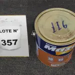  01 LATA DE 2,80KG DE ADESIVO DE CONTATO.  (NO ESTADO) ATENÇÃO! FAZER A VISITAÇÃO ANTES DE ARREMATAR, NÃO SABEMOS SE FUNCIONA, LEILÃO NÃO TEM GARANTIA E NEM DEVOLUÇÃO, SUJEITO A POSSÍVEIS AVARIAS VISÍVEIS/OCULTAS E/OU AUSÊNCIA DE COMPONENTES.