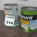 01 LATA DE TINTA ACRÍLICA STANDARD FOSCO 3,6L INTERIOR/EXTERIOR MARCA GLASURIT E 01 LATA DE TINTA ACRÍLICA FOSCO CAMURÇA 3,6L INTERIOR/EXTERIOR MARCA GLASURIT. (NO ESTADO) ATENÇÃO! FAZER A VISITAÇÃO ANTES DE ARREMATAR, NÃO SABEMOS SE FUNCIONA, LEILÃO NÃO TEM GARANTIA E NEM DEVOLUÇÃO, SUJEITO A POSSÍVEIS AVARIAS VISÍVEIS/OCULTAS E/OU AUSÊNCIA DE COMPONENTES.