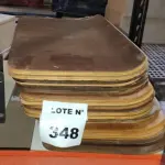 20 PLACAS DE MADEIRA. (NO ESTADO) ATENÇÃO! FAZER A VISITAÇÃO ANTES DE ARREMATAR, NÃO SABEMOS SE FUNCIONA, LEILÃO NÃO TEM GARANTIA E NEM DEVOLUÇÃO, SUJEITO A POSSÍVEIS AVARIAS VISÍVEIS/OCULTAS E/OU AUSÊNCIA DE COMPONENTES.