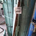 01 PORTÃO DOBRÁVEL DUPLO EM FERRO. (NO ESTADO) ATENÇÃO! FAZER A VISITAÇÃO ANTES DE ARREMATAR, NÃO SABEMOS SE FUNCIONA, LEILÃO NÃO TEM GARANTIA E NEM DEVOLUÇÃO, SUJEITO A POSSÍVEIS AVARIAS VISÍVEIS/OCULTAS E/OU AUSÊNCIA DE COMPONENTES.