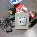 01 CARRINHO DE CORRIDA DE BRINQUEDO. (NO ESTADO) ATENÇÃO! FAZER A VISITAÇÃO ANTES DE ARREMATAR, NÃO SABEMOS SE FUNCIONA, LEILÃO NÃO TEM GARANTIA E NEM DEVOLUÇÃO, SUJEITO A POSSÍVEIS AVARIAS VISÍVEIS/OCULTAS E/OU AUSÊNCIA DE COMPONENTES.