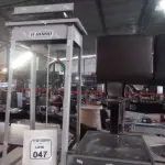 01 RETROPROJETOR MODELO M-97 MARCA TES E 01 SELADORA COM PEDAL. (NO ESTADO) ATENÇÃO! FAZER A VISITAÇÃO ANTES DE ARREMATAR, NÃO SABEMOS SE FUNCIONA, LEILÃO NÃO TEM GARANTIA E NEM DEVOLUÇÃO, SUJEITO A POSSÍVEIS AVARIAS VISÍVEIS/OCULTAS E/OU AUSÊNCIA DE COMPONENTES.