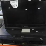 01 TV LCD 37’’ MARCA LG E 01 TV LCD 26’’ MARCA SAMSUNG. (NO ESTADO) ATENÇÃO! FAZER A VISITAÇÃO ANTES DE ARREMATAR, NÃO SABEMOS SE FUNCIONA, LEILÃO NÃO TEM GARANTIA E NEM DEVOLUÇÃO, SUJEITO A POSSÍVEIS AVARIAS VISÍVEIS/OCULTAS E/OU AUSÊNCIA DE COMPONENTES.