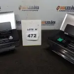  02 IMPRESSORAS HP OFFICEJET 100 MOBILI PRINTER.  (NO ESTADO) ATENÇÃO! FAZER A VISITAÇÃO ANTES DE ARREMATAR, NÃO SABEMOS SE FUNCIONA, LEILÃO NÃO TEM GARANTIA E NEM DEVOLUÇÃO, SUJEITO A POSSÍVEIS AVARIAS VISÍVEIS/OCULTAS E/OU AUSÊNCIA DE COMPONENTES.