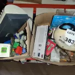 01 HEADSET MARCA INOVA, 02 CALCULADORAS, 01 MÁQUINA DE CARTÃO MODERNINHA PRO, 01 JOYSTICK DE VÍDEO GAME, 01 SCANNER 110V MARCA MENNO, 01 APARELHO DE SOM PORTÁTIL MARCA MONDIAL, 03 MOUSES SEM FIO, 01 TECLADO SEM FIO PARA PC, 02 TELEFONES FIXOS E VÁRIOS CARIMBOS E ELETRÔNICOS DIVERSOS. (NO ESTADO) ATENÇÃO! FAZER A VISITAÇÃO ANTES DE ARREMATAR, NÃO SABEMOS SE FUNCIONA, LEILÃO NÃO TEM GARANTIA E NEM DEVOLUÇÃO, SUJEITO A POSSÍVEIS AVARIAS VISÍVEIS/OCULTAS E/OU AUSÊNCIA DE COMPONENTES.