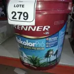 01 BALDE DE TINTA DE ACRÍLICA SUPER PREMIUM 16L NA COR BASE INTENSA SEMI BRILHO MARCA RENNER.  (NO ESTADO) ATENÇÃO! FAZER A VISITAÇÃO ANTES DE ARREMATAR, NÃO SABEMOS SE FUNCIONA, LEILÃO NÃO TEM GARANTIA E NEM DEVOLUÇÃO, SUJEITO A POSSÍVEIS AVARIAS VISÍVEIS/OCULTAS E/OU AUSÊNCIA DE COMPONENTES.