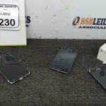 03 CELULARES SAMSUNG MODELO J5. (NO ESTADO) ATENÇÃO! FAZER A VISITAÇÃO ANTES DE ARREMATAR, NÃO SABEMOS SE FUNCIONA, LEILÃO NÃO TEM GARANTIA E NEM DEVOLUÇÃO, SUJEITO A POSSÍVEIS AVARIAS VISÍVEIS/OCULTAS E/OU AUSÊNCIA DE COMPONENTES.