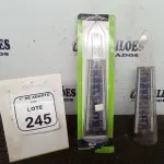 02 PLUVIÔMETROS. (NO ESTADO) ATENÇÃO! FAZER A VISITAÇÃO ANTES DE ARREMATAR, NÃO SABEMOS SE FUNCIONA, LEILÃO NÃO TEM GARANTIA E NEM DEVOLUÇÃO, SUJEITO A POSSÍVEIS AVARIAS VISÍVEIS/OCULTAS E/OU AUSÊNCIA DE COMPONENTES.