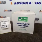 01 CAIXA COM 12 ESPUMAS PU EXPANSIVA DE 500ML CADA MARCA EIXO NOBRE. (NO ESTADO) ATENÇÃO! FAZER A VISITAÇÃO ANTES DE ARREMATAR, NÃO SABEMOS SE FUNCIONA, LEILÃO NÃO TEM GARANTIA E NEM DEVOLUÇÃO, SUJEITO A POSSÍVEIS AVARIAS VISÍVEIS/OCULTAS E/OU AUSÊNCIA DE COMPONENTES.