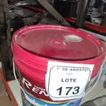 01 BALDE DE TINTA DE ACRÍLICA SUPER PREMIUM 18L NA COR BASE INTENSA SEMI BRILHO MARCA RENNER.  (NO ESTADO) ATENÇÃO! FAZER A VISITAÇÃO ANTES DE ARREMATAR, NÃO SABEMOS SE FUNCIONA, LEILÃO NÃO TEM GARANTIA E NEM DEVOLUÇÃO, SUJEITO A POSSÍVEIS AVARIAS VISÍVEIS/OCULTAS E/OU AUSÊNCIA DE COMPONENTES.