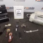 01 APARELHO DE FAX MODELO FXI 3150 MARCA ELGIN, 04 APARELHOS DE SOM AUTOMOTIVO E VÁRIOS RELÓGIOS DE MARCAS DIVERSAS PARA RETIRADA DE PEÇAS. (NO ESTADO) ATENÇÃO! FAZER A VISITAÇÃO ANTES DE ARREMATAR, NÃO SABEMOS SE FUNCIONA, LEILÃO NÃO TEM GARANTIA E NEM DEVOLUÇÃO, SUJEITO A POSSÍVEIS AVARIAS VISÍVEIS/OCULTAS E/OU AUSÊNCIA DE COMPONENTES.