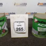 02 LATAS DE TINTA ACRÍLICA DE 3,6L NA COR LUAR DO SERTÃO FOSCO MARCA PROFISSIONAL ACR. (NO ESTADO) ATENÇÃO! FAZER A VISITAÇÃO ANTES DE ARREMATAR, NÃO SABEMOS SE FUNCIONA, LEILÃO NÃO TEM GARANTIA E NEM DEVOLUÇÃO, SUJEITO A POSSÍVEIS AVARIAS VISÍVEIS/OCULTAS E/OU AUSÊNCIA DE COMPONENTES.