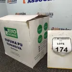 01 CAIXA COM 12 ESPUMAS PU EXPANSIVA DE 500ML CADA MARCA EIXO NOBRE. (NO ESTADO) ATENÇÃO! FAZER A VISITAÇÃO ANTES DE ARREMATAR, NÃO SABEMOS SE FUNCIONA, LEILÃO NÃO TEM GARANTIA E NEM DEVOLUÇÃO, SUJEITO A POSSÍVEIS AVARIAS VISÍVEIS/OCULTAS E/OU AUSÊNCIA DE COMPONENTES.