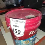 01 BALDE DE TINTA DE ACRÍLICA SUPER PREMIUM 18L NA COR BASE MÉDIA SEMI BRILHO MARCA RENNER.  (NO ESTADO) ATENÇÃO! FAZER A VISITAÇÃO ANTES DE ARREMATAR, NÃO SABEMOS SE FUNCIONA, LEILÃO NÃO TEM GARANTIA E NEM DEVOLUÇÃO, SUJEITO A POSSÍVEIS AVARIAS VISÍVEIS/OCULTAS E/OU AUSÊNCIA DE COMPONENTES.