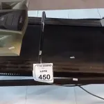 01 ESTEIRA ERGOMÉTRICA MARCA KIKOS. (NO ESTADO) ATENÇÃO! FAZER A VISITAÇÃO ANTES DE ARREMATAR, NÃO SABEMOS SE FUNCIONA, LEILÃO NÃO TEM GARANTIA E NEM DEVOLUÇÃO, SUJEITO A POSSÍVEIS AVARIAS VISÍVEIS/OCULTAS E/OU AUSÊNCIA DE COMPONENTES.