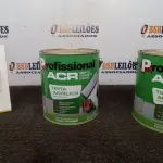 02 LATAS DE TINTA ACRÍLICA DE 3,6L NA COR LUAR DO SERTÃO FOSCO MARCA PROFISSIONAL ACR. (NO ESTADO) ATENÇÃO! FAZER A VISITAÇÃO ANTES DE ARREMATAR, NÃO SABEMOS SE FUNCIONA, LEILÃO NÃO TEM GARANTIA E NEM DEVOLUÇÃO, SUJEITO A POSSÍVEIS AVARIAS VISÍVEIS/OCULTAS E/OU AUSÊNCIA DE COMPONENTES.