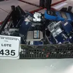 01 LOTE COM VÁRIOS CLIVADORES DE FIBRA OPTICA. (NO ESTADO) ATENÇÃO! FAZER A VISITAÇÃO ANTES DE ARREMATAR, NÃO SABEMOS SE FUNCIONA, LEILÃO NÃO TEM GARANTIA E NEM DEVOLUÇÃO, SUJEITO A POSSÍVEIS AVARIAS VISÍVEIS/OCULTAS E/OU AUSÊNCIA DE COMPONENTES.