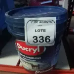 01 BALDE DE TINTA ACRÍLICA NA COR ROSA NUDE DE 18L MARCA DUCRYL. (NO ESTADO) ATENÇÃO! FAZER A VISITAÇÃO ANTES DE ARREMATAR, NÃO SABEMOS SE FUNCIONA, LEILÃO NÃO TEM GARANTIA E NEM DEVOLUÇÃO, SUJEITO A POSSÍVEIS AVARIAS VISÍVEIS/OCULTAS E/OU AUSÊNCIA DE COMPONENTES.