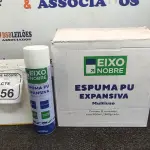 01 CAIXA COM 12 ESPUMAS PU EXPANSIVA DE 500ML CADA MARCA EIXO NOBRE. (NO ESTADO) ATENÇÃO! FAZER A VISITAÇÃO ANTES DE ARREMATAR, NÃO SABEMOS SE FUNCIONA, LEILÃO NÃO TEM GARANTIA E NEM DEVOLUÇÃO, SUJEITO A POSSÍVEIS AVARIAS VISÍVEIS/OCULTAS E/OU AUSÊNCIA DE COMPONENTES.