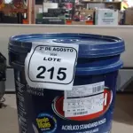 01 BALDE DE TINTA ACRÍLICA STANDARD FOSCO DE 18L NA COR CHOCOLATE FOSCO MARCA DUCRYL. (NO ESTADO) ATENÇÃO! FAZER A VISITAÇÃO ANTES DE ARREMATAR, NÃO SABEMOS SE FUNCIONA, LEILÃO NÃO TEM GARANTIA E NEM DEVOLUÇÃO, SUJEITO A POSSÍVEIS AVARIAS VISÍVEIS/OCULTAS E/OU AUSÊNCIA DE COMPONENTES.
