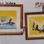 02 QUADROS DE PINTURA DECORATIVO. (NO ESTADO) ATENÇÃO! FAZER A VISITAÇÃO ANTES DE ARREMATAR, NÃO SABEMOS SE FUNCIONA, LEILÃO NÃO TEM GARANTIA E NEM DEVOLUÇÃO, SUJEITO A POSSÍVEIS AVARIAS VISÍVEIS/OCULTAS E/OU AUSÊNCIA DE COMPONENTES.