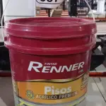 01 BALDE DE TINTA DE PISOS ACRÍLICA NA COR VERMELHO SEGURANÇA FOSCO DE 18L MARCA RENNER. (NO ESTADO) ATENÇÃO! FAZER A VISITAÇÃO ANTES DE ARREMATAR, NÃO SABEMOS SE FUNCIONA, LEILÃO NÃO TEM GARANTIA E NEM DEVOLUÇÃO, SUJEITO A POSSÍVEIS AVARIAS VISÍVEIS/OCULTAS E/OU AUSÊNCIA DE COMPONENTES.