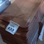 20 PLACAS DE MADEIRA. (NO ESTADO) ATENÇÃO! FAZER A VISITAÇÃO ANTES DE ARREMATAR, NÃO SABEMOS SE FUNCIONA, LEILÃO NÃO TEM GARANTIA E NEM DEVOLUÇÃO, SUJEITO A POSSÍVEIS AVARIAS VISÍVEIS/OCULTAS E/OU AUSÊNCIA DE COMPONENTES.