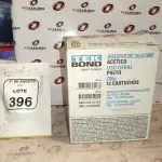 12 BISNAGAS DE ADESIVO SILICONE PRETO 280G CADA MARCA TEK BOND. (NO ESTADO) ATENÇÃO! FAZER A VISITAÇÃO ANTES DE ARREMATAR, NÃO SABEMOS SE FUNCIONA, LEILÃO NÃO TEM GARANTIA E NEM DEVOLUÇÃO, SUJEITO A POSSÍVEIS AVARIAS VISÍVEIS/OCULTAS E/OU AUSÊNCIA DE COMPONENTES.