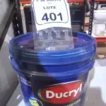 01 BALDE DE TINTA ACRÍLICA STANDARD FOSCO DE 18L NA COR CÉU DE VERÃO FOSCO MARCA DUCRYL. (NO ESTADO) ATENÇÃO! FAZER A VISITAÇÃO ANTES DE ARREMATAR, NÃO SABEMOS SE FUNCIONA, LEILÃO NÃO TEM GARANTIA E NEM DEVOLUÇÃO, SUJEITO A POSSÍVEIS AVARIAS VISÍVEIS/OCULTAS E/OU AUSÊNCIA DE COMPONENTES.