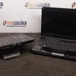 02 NOTEBOOKS PARA RETIRADA DE PEÇAS. (NO ESTADO) ATENÇÃO! FAZER A VISITAÇÃO ANTES DE ARREMATAR, NÃO SABEMOS SE FUNCIONA, LEILÃO NÃO TEM GARANTIA E NEM DEVOLUÇÃO, SUJEITO A POSSÍVEIS AVARIAS VISÍVEIS/OCULTAS E/OU AUSÊNCIA DE COMPONENTES.