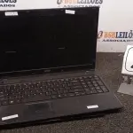 01 NOTEBOOK MARCA ACER SEM FONTE. (NO ESTADO) ATENÇÃO! FAZER A VISITAÇÃO ANTES DE ARREMATAR, NÃO SABEMOS SE FUNCIONA, LEILÃO NÃO TEM GARANTIA E NEM DEVOLUÇÃO, SUJEITO A POSSÍVEIS AVARIAS VISÍVEIS/OCULTAS E/OU AUSÊNCIA DE COMPONENTES.