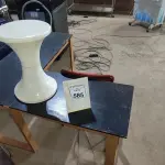 01 MESA EM L, 01 CADEIRA COM PÉS FIXOS E 01 BANQUETA BAIXA EM PLÁSTICO. (NO ESTADO) ATENÇÃO! FAZER A VISITAÇÃO ANTES DE ARREMATAR, NÃO SABEMOS SE FUNCIONA, LEILÃO NÃO TEM GARANTIA E NEM DEVOLUÇÃO, SUJEITO A POSSÍVEIS AVARIAS VISÍVEIS/OCULTAS E/OU AUSÊNCIA DE COMPONENTES.