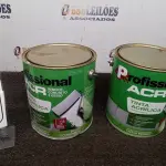 02 LATAS DE TINTA ACRÍLICA DE 3,6L NA COR LUAR DO SERTÃO MARCA PROFISSIONAL ACR. (NO ESTADO) ATENÇÃO! FAZER A VISITAÇÃO ANTES DE ARREMATAR, NÃO SABEMOS SE FUNCIONA, LEILÃO NÃO TEM GARANTIA E NEM DEVOLUÇÃO, SUJEITO A POSSÍVEIS AVARIAS VISÍVEIS/OCULTAS E/OU AUSÊNCIA DE COMPONENTES.