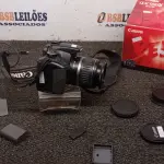 01 CÂMERA DIGITAL MODELO REBEL XTI MARCA CANON. (NO ESTADO) ATENÇÃO! FAZER A VISITAÇÃO ANTES DE ARREMATAR, NÃO SABEMOS SE FUNCIONA, LEILÃO NÃO TEM GARANTIA E NEM DEVOLUÇÃO, SUJEITO A POSSÍVEIS AVARIAS VISÍVEIS/OCULTAS E/OU AUSÊNCIA DE COMPONENTES.