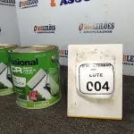 02 LATAS DE TINTA ACRÍLICA DE 3,6L NA COR LUAR DO SERTÃO MARCA PROFISSIONAL ACR. (NO ESTADO) ATENÇÃO! FAZER A VISITAÇÃO ANTES DE ARREMATAR, NÃO SABEMOS SE FUNCIONA, LEILÃO NÃO TEM GARANTIA E NEM DEVOLUÇÃO, SUJEITO A POSSÍVEIS AVARIAS VISÍVEIS/OCULTAS E/OU AUSÊNCIA DE COMPONENTES.