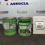 02 LATAS DE TINTA ACRÍLICA DE 3,6L NA COR LUAR DO SERTÃO MARCA PROFISSIONAL ACR. (NO ESTADO) ATENÇÃO! FAZER A VISITAÇÃO ANTES DE ARREMATAR, NÃO SABEMOS SE FUNCIONA, LEILÃO NÃO TEM GARANTIA E NEM DEVOLUÇÃO, SUJEITO A POSSÍVEIS AVARIAS VISÍVEIS/OCULTAS E/OU AUSÊNCIA DE COMPONENTES.