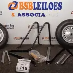 02 KITS DE RODA DE CARRINHO DE MÃO. (NO ESTADO) ATENÇÃO! FAZER A VISITAÇÃO ANTES DE ARREMATAR, NÃO SABEMOS SE FUNCIONA, LEILÃO NÃO TEM GARANTIA E NEM DEVOLUÇÃO, SUJEITO A POSSÍVEIS AVARIAS VISÍVEIS/OCULTAS E/OU AUSÊNCIA DE COMPONENTES.