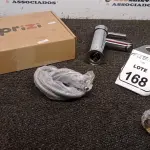 01 TORNEIRA MISTURADOR MARCA PRIZI COM ACESSÓRIOS. (NO ESTADO) ATENÇÃO! FAZER A VISITAÇÃO ANTES DE ARREMATAR, NÃO SABEMOS SE FUNCIONA, LEILÃO NÃO TEM GARANTIA E NEM DEVOLUÇÃO, SUJEITO A POSSÍVEIS AVARIAS VISÍVEIS/OCULTAS E/OU AUSÊNCIA DE COMPONENTES.