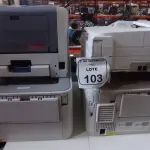 03 IMPRESSORAS E 05 CARTUCHOS DE MARCAS E MODELOS DIVERSOS. (NO ESTADO) ATENÇÃO! FAZER A VISITAÇÃO ANTES DE ARREMATAR, NÃO SABEMOS SE FUNCIONA, LEILÃO NÃO TEM GARANTIA E NEM DEVOLUÇÃO, SUJEITO A POSSÍVEIS AVARIAS VISÍVEIS/OCULTAS E/OU AUSÊNCIA DE COMPONENTES.