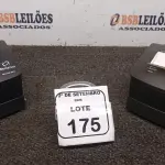 02 IMPRESSORAS TÉRMICAS. (NO ESTADO) ATENÇÃO! FAZER A VISITAÇÃO ANTES DE ARREMATAR, NÃO SABEMOS SE FUNCIONA, LEILÃO NÃO TEM GARANTIA E NEM DEVOLUÇÃO, SUJEITO A POSSÍVEIS AVARIAS VISÍVEIS/OCULTAS E/OU AUSÊNCIA DE COMPONENTES.