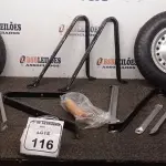 02 KITS DE RODA DE CARRINHO DE MÃO. (NO ESTADO) ATENÇÃO! FAZER A VISITAÇÃO ANTES DE ARREMATAR, NÃO SABEMOS SE FUNCIONA, LEILÃO NÃO TEM GARANTIA E NEM DEVOLUÇÃO, SUJEITO A POSSÍVEIS AVARIAS VISÍVEIS/OCULTAS E/OU AUSÊNCIA DE COMPONENTES.