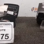 02 IMPRESSORAS TÉRMICAS. (NO ESTADO) ATENÇÃO! FAZER A VISITAÇÃO ANTES DE ARREMATAR, NÃO SABEMOS SE FUNCIONA, LEILÃO NÃO TEM GARANTIA E NEM DEVOLUÇÃO, SUJEITO A POSSÍVEIS AVARIAS VISÍVEIS/OCULTAS E/OU AUSÊNCIA DE COMPONENTES.