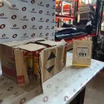 12 LATAS DE REMOVEDORES DE TINTAS E TEXTURAS DE 900ML CADA. (NO ESTADO) ATENÇÃO! FAZER A VISITAÇÃO ANTES DE ARREMATAR, NÃO SABEMOS SE FUNCIONA, LEILÃO NÃO TEM GARANTIA E NEM DEVOLUÇÃO, SUJEITO A POSSÍVEIS AVARIAS VISÍVEIS/OCULTAS E/OU AUSÊNCIA DE COMPONENTES.