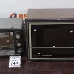 01 FORNO ELÉTRICO MACA BRITÂNIA E 01 FORNO DE MICRO-ONDAS MODELO PROSDÓCIMO MARCA SANYO. (NO ESTADO) ATENÇÃO! FAZER A VISITAÇÃO ANTES DE ARREMATAR, NÃO SABEMOS SE FUNCIONA, LEILÃO NÃO TEM GARANTIA E NEM DEVOLUÇÃO, SUJEITO A POSSÍVEIS AVARIAS VISÍVEIS/OCULTAS E/OU AUSÊNCIA DE COMPONENTES.