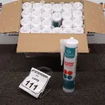 12 UNIDADES DE SILICONE ACÉTICO INCOLOR DE 240G CADA MARCA MONUMENTAL. (NO ESTADO) ATENÇÃO! FAZER A VISITAÇÃO ANTES DE ARREMATAR, NÃO SABEMOS SE FUNCIONA, LEILÃO NÃO TEM GARANTIA E NEM DEVOLUÇÃO, SUJEITO A POSSÍVEIS AVARIAS VISÍVEIS/OCULTAS E/OU AUSÊNCIA DE COMPONENTES.