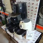 03 AIR FRYERS DE MARCAS E MODELOS DIVERSOS. (NO ESTADO) ATENÇÃO! FAZER A VISITAÇÃO ANTES DE ARREMATAR, NÃO SABEMOS SE FUNCIONA, LEILÃO NÃO TEM GARANTIA E NEM DEVOLUÇÃO, SUJEITO A POSSÍVEIS AVARIAS VISÍVEIS/OCULTAS E/OU AUSÊNCIA DE COMPONENTES.