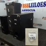 01 CAIXA ACÚSTICA MARCA SHARP E 02 CAIXAS SUBWOOFER MARCAS LG E LENOXX. (NO ESTADO) ATENÇÃO! FAZER A VISITAÇÃO ANTES DE ARREMATAR, NÃO SABEMOS SE FUNCIONA, LEILÃO NÃO TEM GARANTIA E NEM DEVOLUÇÃO, SUJEITO A POSSÍVEIS AVARIAS VISÍVEIS/OCULTAS E/OU AUSÊNCIA DE COMPONENTES.