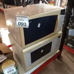 02 MICRO-ONDAS MARCA PANASONIC. (NO ESTADO) ATENÇÃO! FAZER A VISITAÇÃO ANTES DE ARREMATAR, NÃO SABEMOS SE FUNCIONA, LEILÃO NÃO TEM GARANTIA E NEM DEVOLUÇÃO, SUJEITO A POSSÍVEIS AVARIAS VISÍVEIS/OCULTAS E/OU AUSÊNCIA DE COMPONENTES.