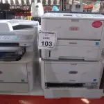 03 IMPRESSORAS E 05 CARTUCHOS DE MARCAS E MODELOS DIVERSOS. (NO ESTADO) ATENÇÃO! FAZER A VISITAÇÃO ANTES DE ARREMATAR, NÃO SABEMOS SE FUNCIONA, LEILÃO NÃO TEM GARANTIA E NEM DEVOLUÇÃO, SUJEITO A POSSÍVEIS AVARIAS VISÍVEIS/OCULTAS E/OU AUSÊNCIA DE COMPONENTES.